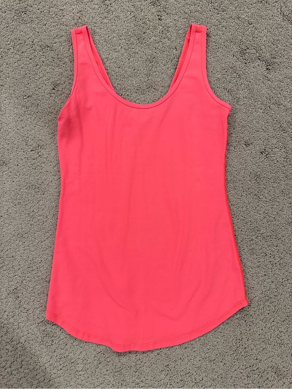 lululemon athletica Scoop Neck Tank Top - Coral Pink